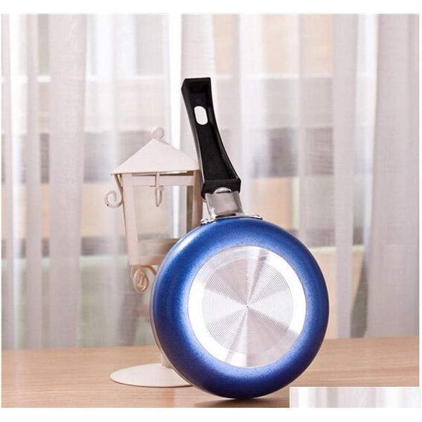 

2017 new arrive mini europe non-stick stainless steel frying pan 12.5cm fried egg pancake steak pot fryi jllrce bdegarden