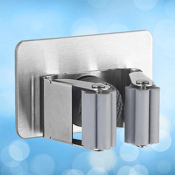 

главный клей нет организатор метлу для вешалки самосверлящего держателя стойки 1шт jllkrv garden_light