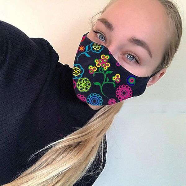 

мужская ветрозащитный печати хлопок cute половина kawaii маске маски теплые маски mascarilla мода цвет крышки дышащий рот face bbyhhg