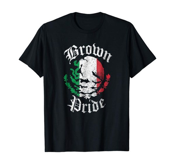

brown pride t-shirt mexican flag tshirt подарков спорта толстовка с капюшоном толстовка