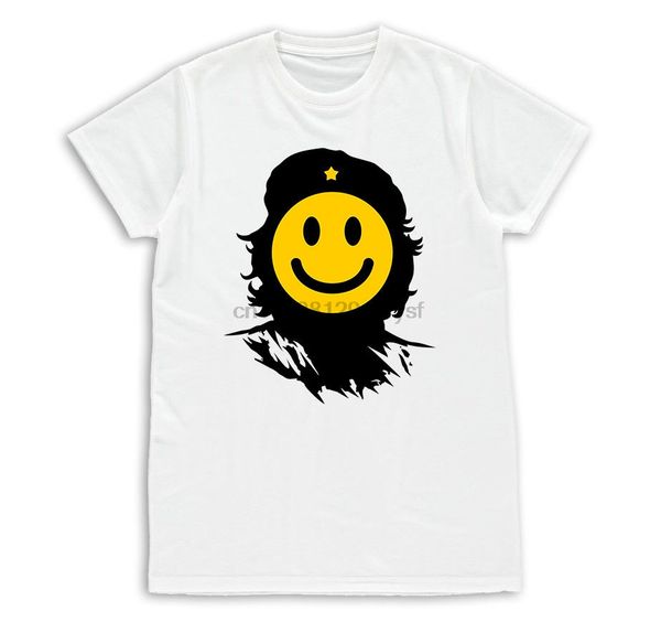 

mens t-shirt che guevara smile happy face fashion retro slim fit tshirt s-xxl sport hooded sweatshirt hoodie