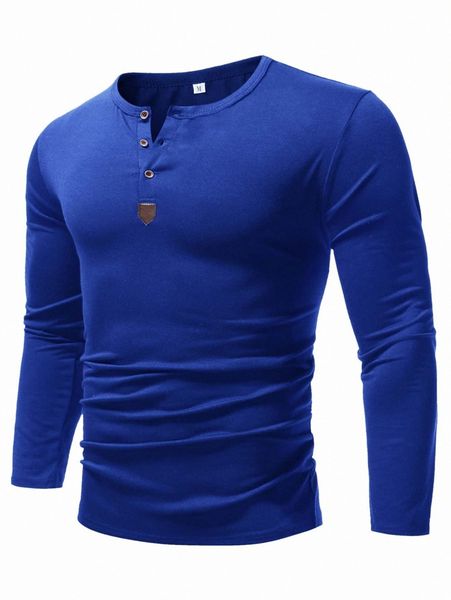 

men quarter button patch detail tee f1qi#, White;black