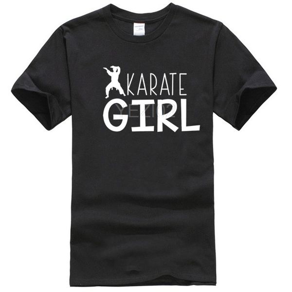 

karate girl ladies womens t-shirt sport hooded sweatshirt hoodie