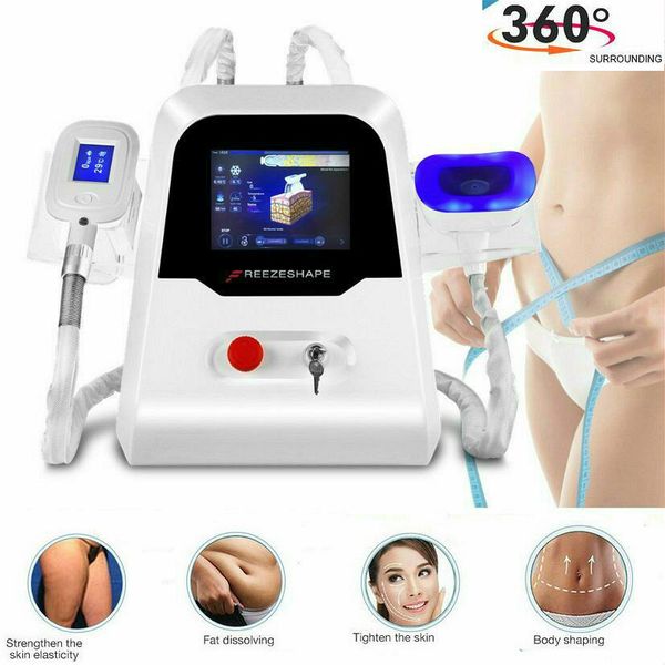 

2020 new arrival portable cryotherapy fat e slimming machine for fat reduction with cryotherapy handle for double chin