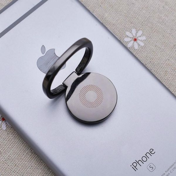 

phone holders ring bracket metal ring buckle 360 degree rotating deskbracket gift mobile phone bracket wmtity infant2005