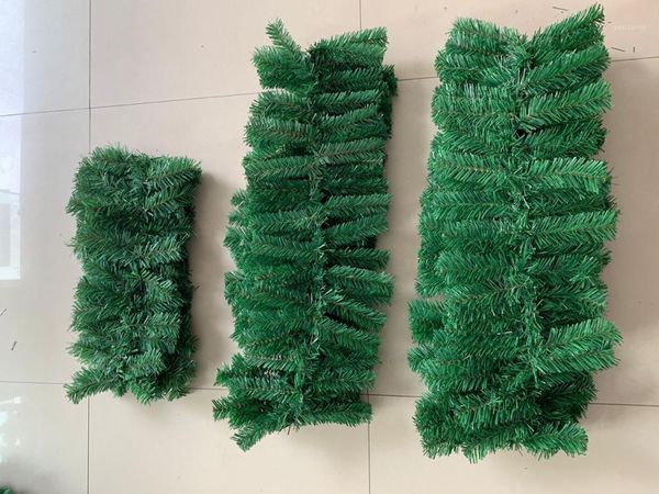 

christmas decorations 1m 1.5m 2m 2.5m 2.7m garland green decoration rattan ornaments for home pvc 1