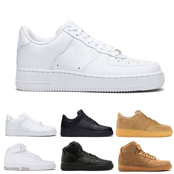 

2018 new dunk men women flyline sports skateboarding shoes high low cut white black outdoor trainers sneakers running shoes size 36-45