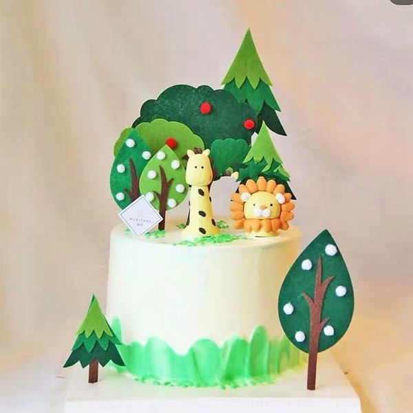 

nkoyb малого льва выпечка мех торт ornamentsaccessoriesanimal украшение жираф кукла плагина мори мягкого гончарный кукла дерево украшение f1