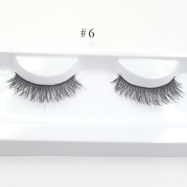 

false eyelashes 1 pair lengthen eye lashes handmade strip fake eyelash natural bending makeup cosmetics tool