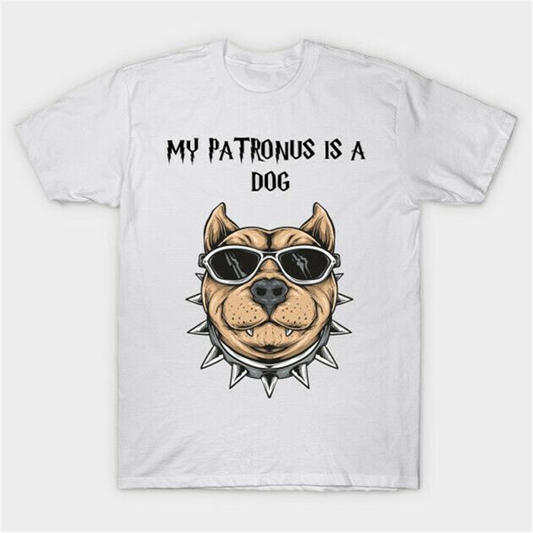 

мой patronus собака белый хлопок customize дизайнеры балахон футболки толстовка