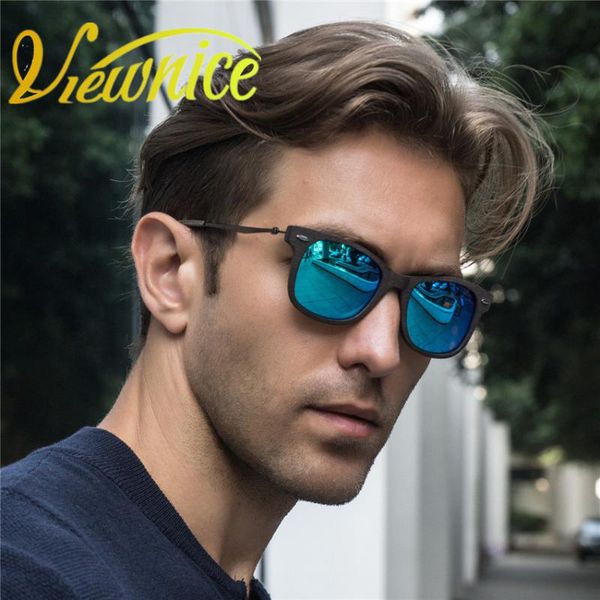 

sunglasses viewnice fashion luxury polarized polaroid wooden women blue square customized 2140 male acetate, White;black