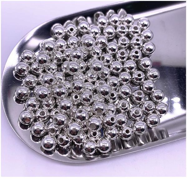 

new 300-30pcs 3/4/5/6/8/10mm round ccb beads loose spacer beads for jewelry making diy handicrafts necklace jllxyw