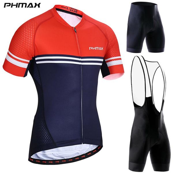 

phmax pro cycling jersey set mtb bike clothes racing bicycle clothing uniforms maillot ropa ciclismo cycling set for mans, Black;blue