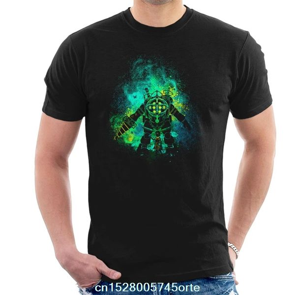 

printed funny 2020 camiseta rapture art big daddy little sister bioshock men's t-shirt tee shirt sport hooded sweatshirt hoodie