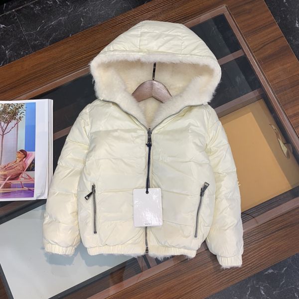 

2020 new luxury original single fashion design children's clothing boys and girls lamb wool jacket double-sided wear jacket ing, Blue;gray