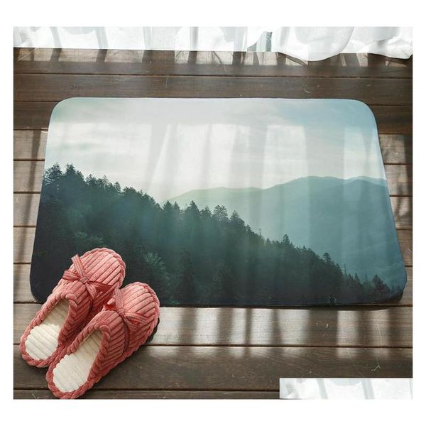 

dense forest big tree print bath mats bedroom floor mats bathroom shower rugs antiskid doormat kitchen t qylbja sweet07