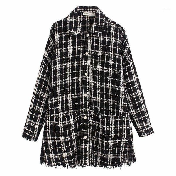

bb60-9862 european and american fashion style soft tweed jacket1, Black;brown