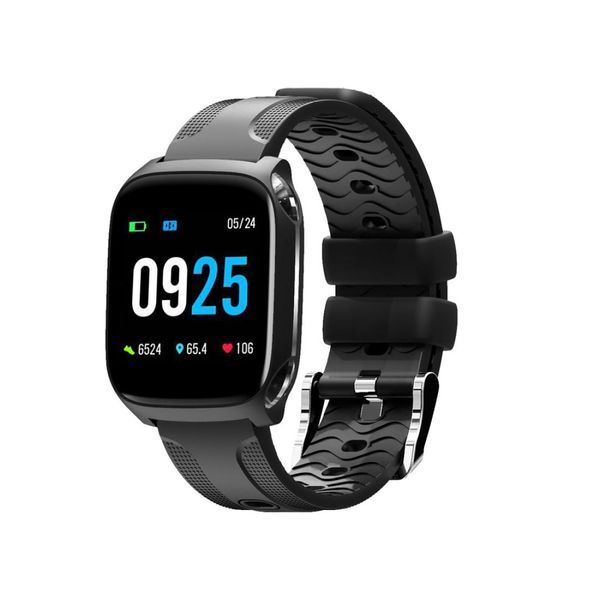 

tf9 13 inch ips color screen smart bracelet ip67 waterproof support call reminder heart rate monitoring blood pressure monitoring sleep mon