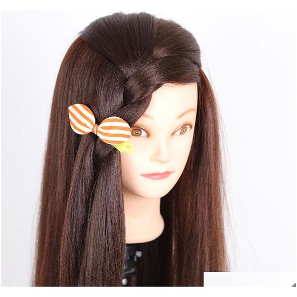 

22"mannequin head hair yaki synthetic maniqui hairdressing doll heads cosmetology mannequin heads women hairdres qylpve bdehair, White