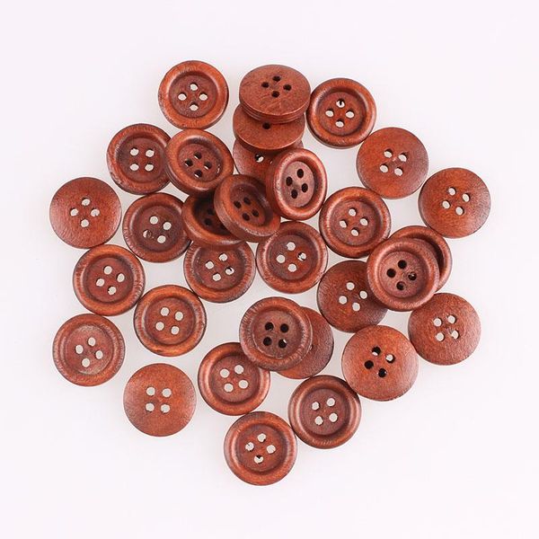 

круглые деревянные кнопки для одежды ручной работы для одежды scrapbooking crafts diy одежда швейные аксессуары кнопка decoratives e wmtgst
