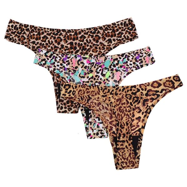 

ice silk underpants women's lingerie thongs g-string female seamless low-waist panties briefs ladies t-back, Black;pink