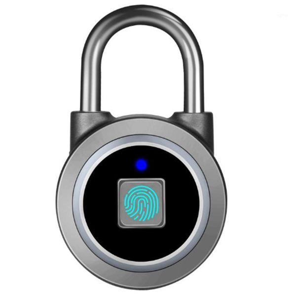 

doorbells smart keyless fingerprint padlock waterproof app control lock unlock anti-theft security cabinet door luggag1
