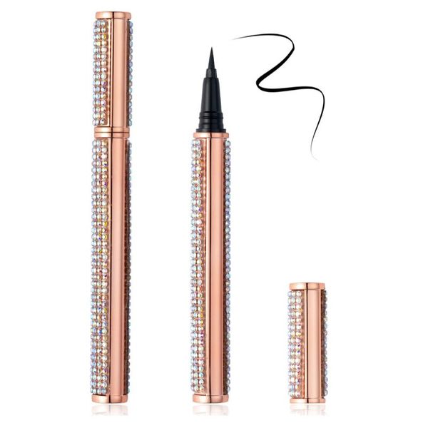

new 20pcs diamond magic self adhesive liquid eyeliner pencil magnet-glue-waterproof makeup lash gule pen wholesale