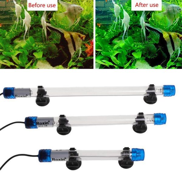 

aquarium uv light eu fish tank sterilizer ultraviolet lamp submersible 5w/7w/11w press resistance1