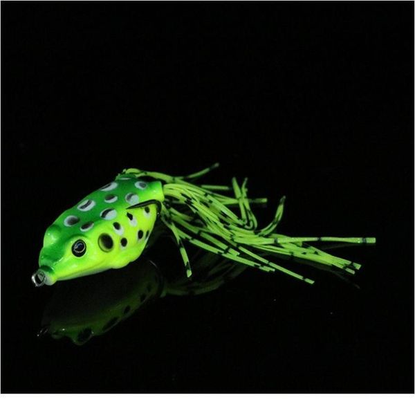 

1pcs 4cm 6g artificial soft ray frog lure fishing lures sile bait treble hooks for carp fishing tackle wobblers 1 sqckhe