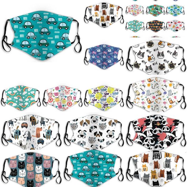 

children's kids fashion masks face designer face mask cartoon mask pm2.5 anti-fog haze dust pro potzpotz y0wx