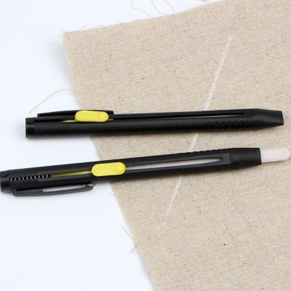 

1 pcs sewing chalk pencils fabric marker tailor's chalk disappearing diy craft for clothing garment sewing accessories1, Black