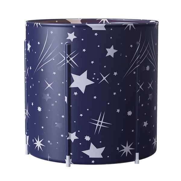 

household folding bath barrel thicker artifact