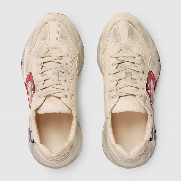 

2022 collection ladies lip print sneakers bowling shoes