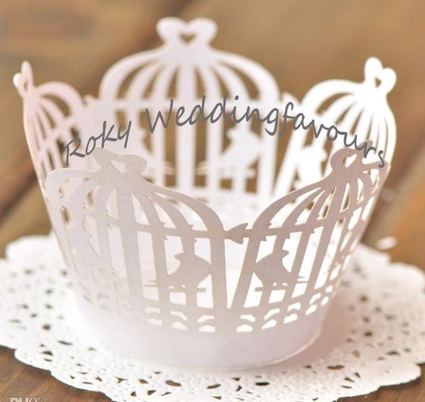 

100pcs lace cupcake wrapper laser cut wedding shower cupcake wrapper favors with high q bbyzch bdesports