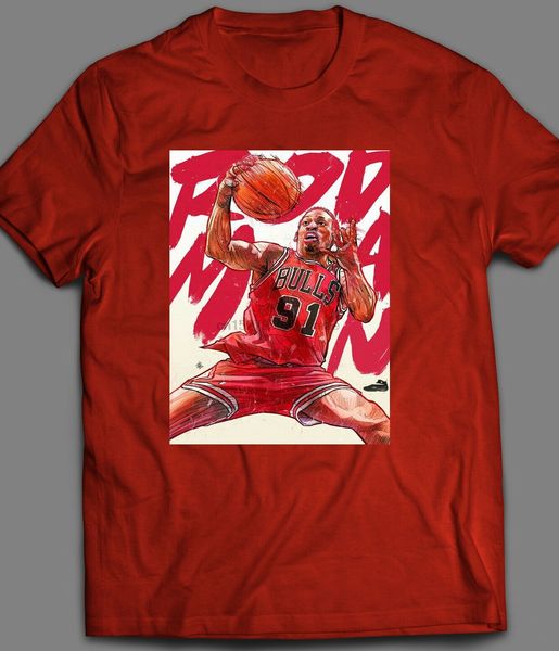 

dennis rodman original 90 basketball inspired t-shirt sport hooded sweatshirt hoodie