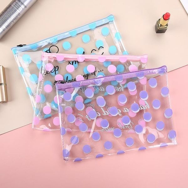 

cosmetic bags & cases 2021 ladies bag korean fashion large capacity waterproof transparent travel clutch women's1