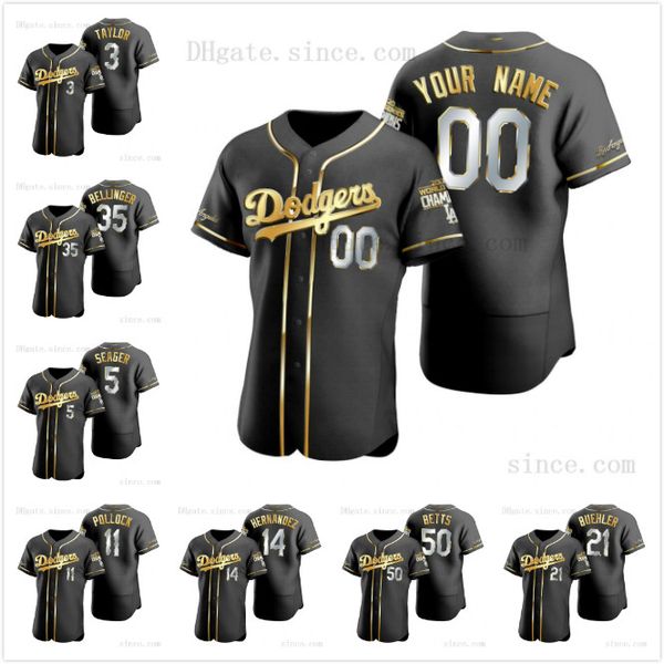 

mookie betts jersey 2020 world series champions black golden jersey corey seager cody bellinger clayton kershaw justin turner walker buehler, Blue;black