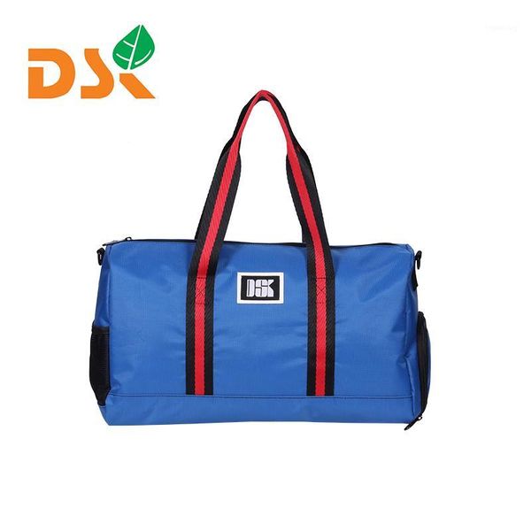 

duffel bags fashion vintage striped oxford travel bag casual one shoulder handbag big capacity man sport bag1