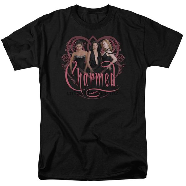 

charmed tv show cast charmed girls licensed t-shirt all sizesprinting short sleeve sport hooded sweatshirt hoodie