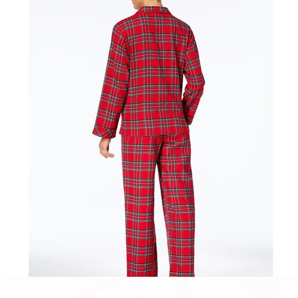 

new sleepwear kids family christmas outfits nightwear baby year set matching plaid christmas pajamas red pajamas ckead