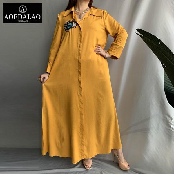 

abayas для женщин турецких maxi рубашка платья полной cotton eye вышивка этнического хиджаб малайзия арабского мусульманский robe fall 2020, Red