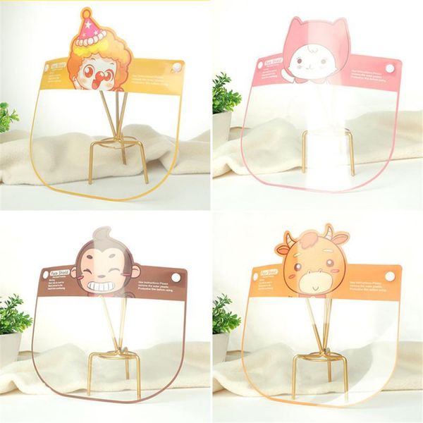 

1шт защиты детей защитная маска против всплеск капелька анфас обложка маска регулируемая симпатичные safe clear face shield sqcrgb trustbde