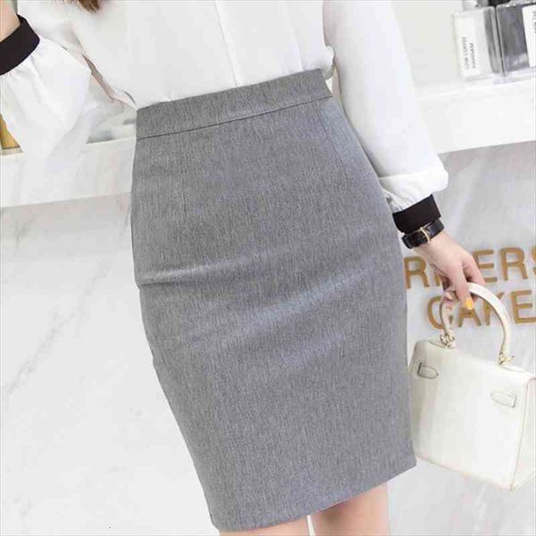 

faldas mujer moda skirts womens high waist office ladies pencil skirt 3xl women skirt gray black red c99