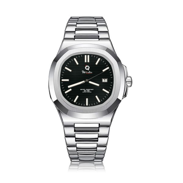 

2022 men's automatic mechanical watch nautilus requin silver white stainless steel case hollow three-hand dial 5711 sporty elegance mon, Slivery;brown