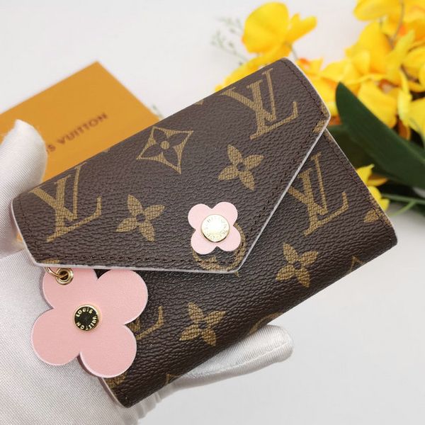 

lv louis vuitton wallets fashion ladies single wallets women pu leather wallet lady ladies short purse, Red;black