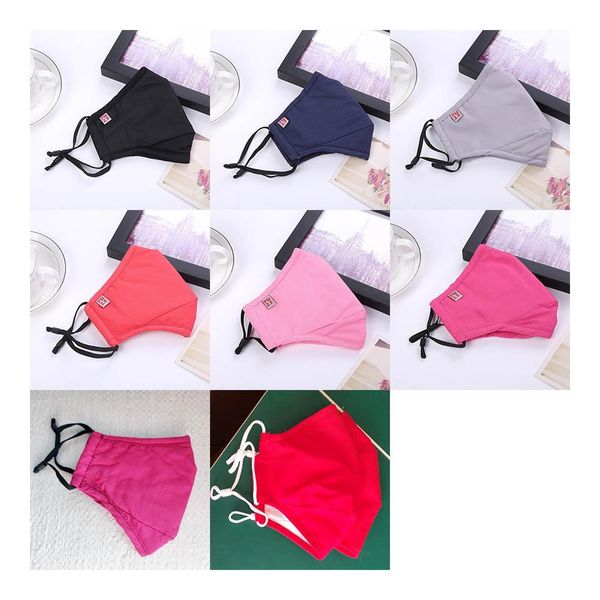 

washable cycling anti dust mask windproof mouth-muffle bacteria proof cotton pm2.5 mask mouth anti-fog haze keep warm face care masks