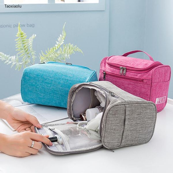 

women hook up cosmetic bag waterproof cation beauty makeup case travel organizer men wash bag storage pouch cosmetologist case