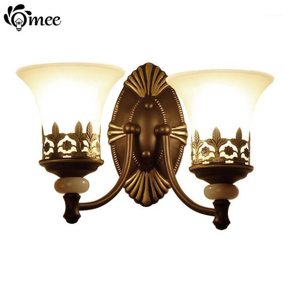 

wall lamp american minimalist living room background bedroom bedside aisle1