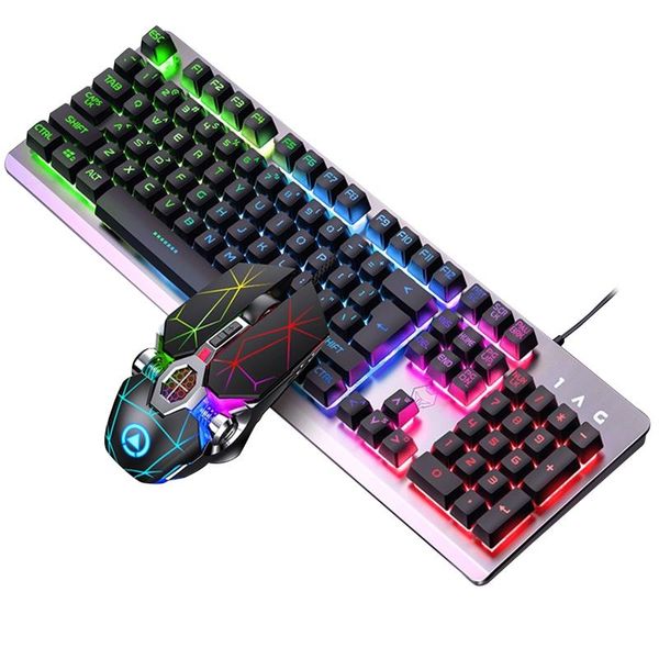 

keyboard mouse combos 104keys rgb aluminum alloy gaming and set