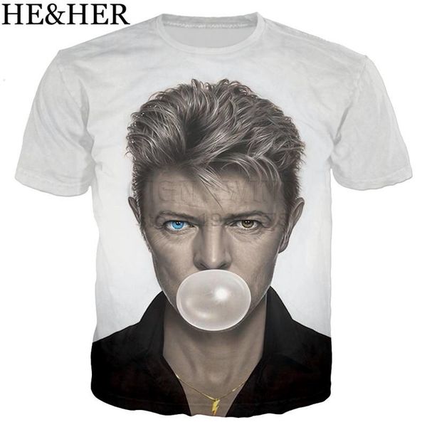 

men david bowie 3d print shirts aesthetic horror aesthetic men clothing